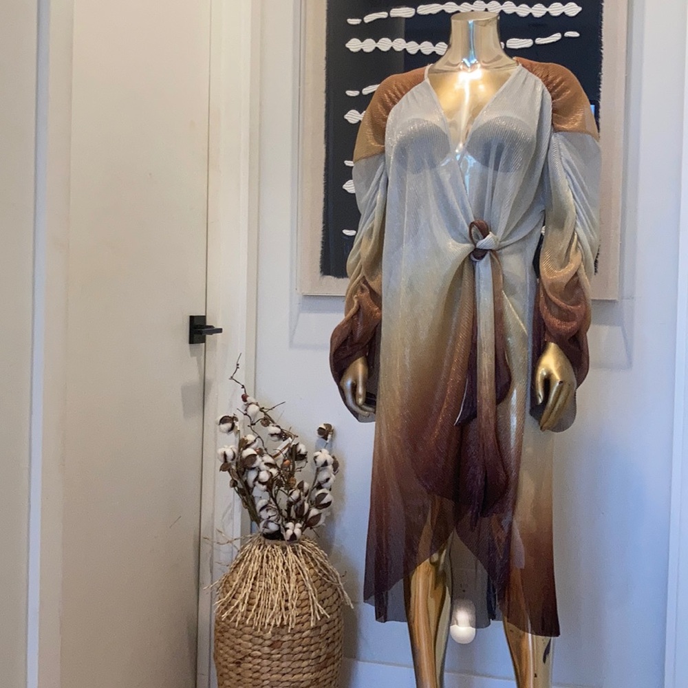 NWT- Zara sheer slip dress